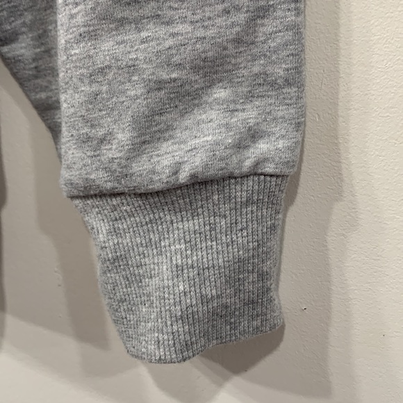 Michael by Michael Kors Heathered Grey Long Sleeve Top Cotton Blend Size M - Picture 2 of 8